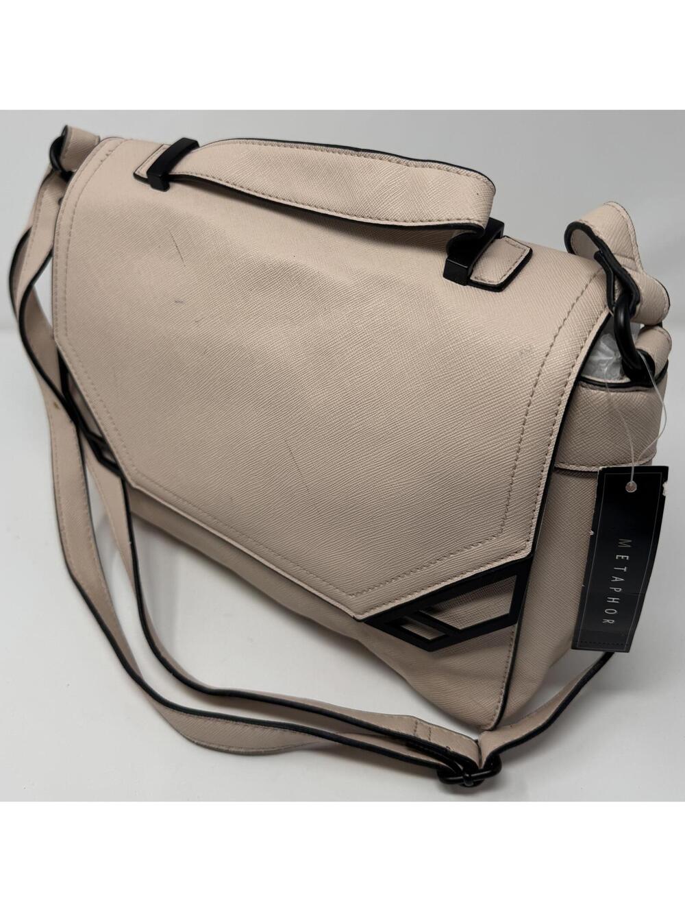 Metaphor Shoulder Purse Jet Setter Handbag Beige Crossbody Bag New With Tags